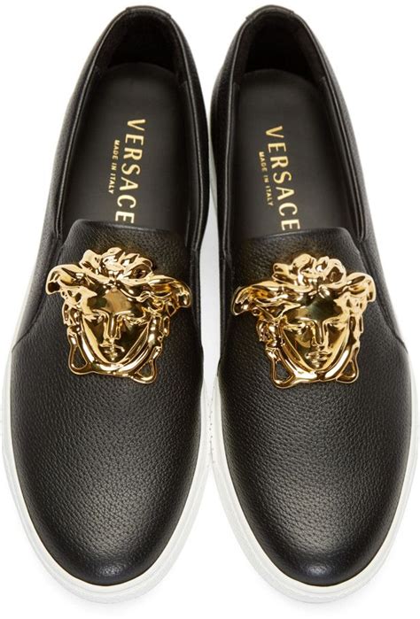 replica slip on sneakers versace|versace shoes for sale.